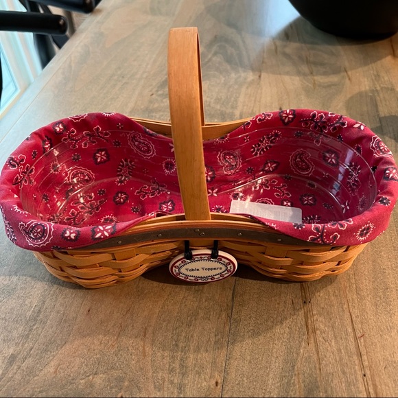 Longaberger Other - 2000 Longaberger Century Celebration BBQ Buddy Table Topper Basket Combo